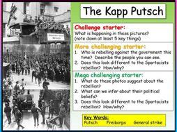 The Kapp Putsch | Teaching Resources