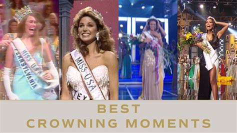 The BEST Crowning Moments of All Time | Miss USA 🥇 Own That Crown