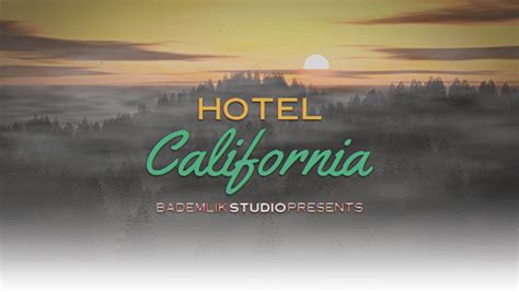 Hotel California | Music Video :: Behance