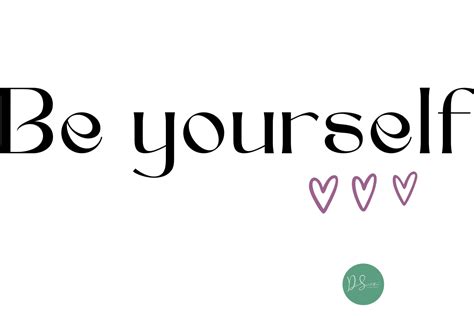 Be Yourself · Creative Fabrica