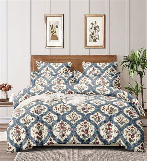 Buy Blue Polyester 350 GSM Double Bed Comforter at 68% OFF by Homewards ...