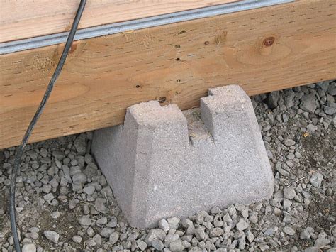 Shed Foundation Concrete Blocks Rentony