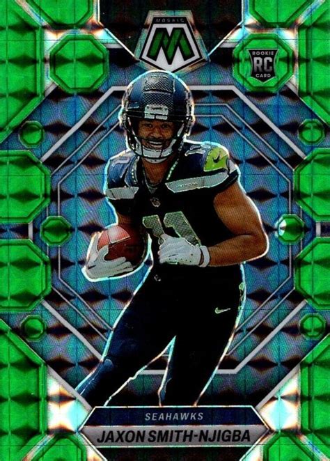 Jaxon Smith Njigba Mosaic Green Price Guide Sports Card