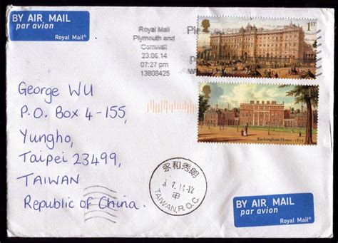 Gulfmann Stamps Collection Great Britain British Buckingham Palace Cover