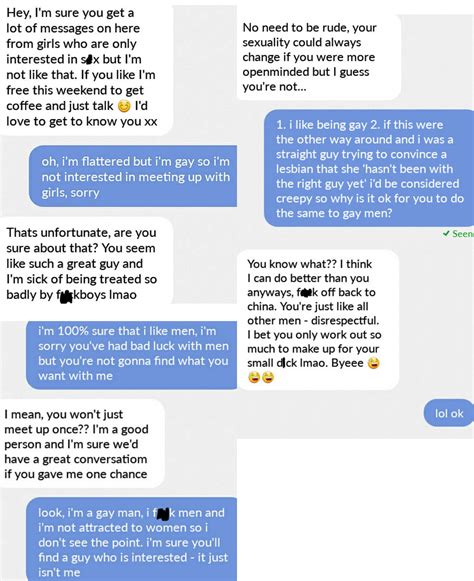 Told This Girl I M Gay She Wasn T Too Happy About It Lmao R Nicegirls