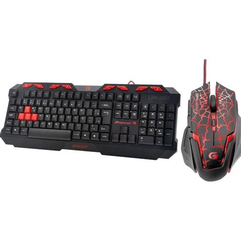 Teclado Gamer Fortrek Spider Mouse Spider Kabum