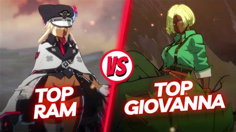 GGST Top Ramlethal Vs Top Giovanna brandën Vs Grafh Celestial Floor