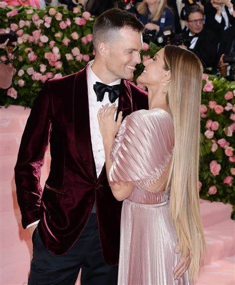 Photo Tom Brady et sa femme Gisele Bundchen à la 71ème édition du MET