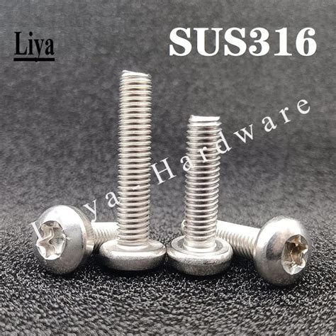 Torx Round Head Screw Gb M M M M M M Six Lobe Stainless