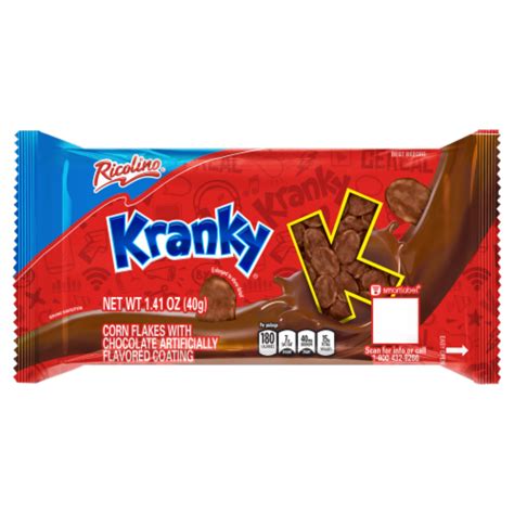 Ricolino Kranky Corn Flakes with Chocolate Flavored Coating, 1.41 oz ...