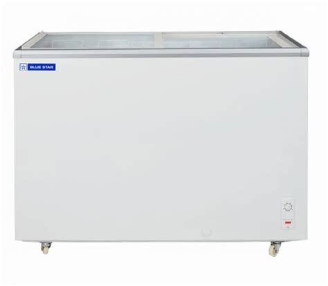 Medium Blue Star Glass Top Deep Freezer At Rs 34600 In Raigad ID