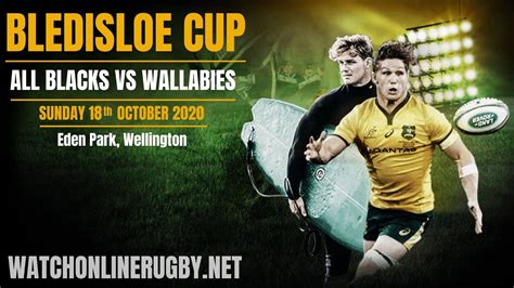 Bledisloe Cup All Blacks Vs Wallabies Live Stream