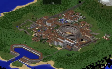 Ancient Roman City Of Augusta Minecraft Project