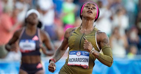 Sha'Carri Richardson qualifies for Paris Olympics in 100-meter, runs fastest time in 2024