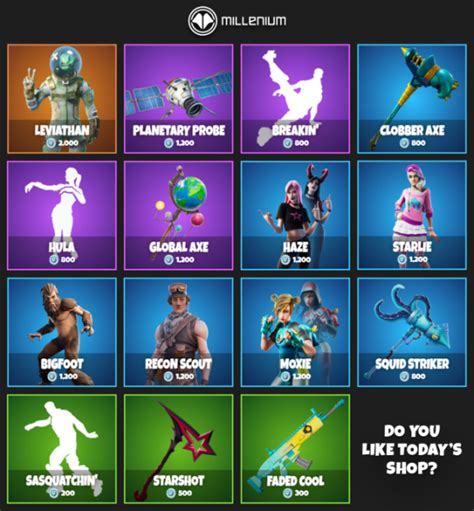 What Is In The Fortnite Item Shop Today Leviathan Returns On March 10