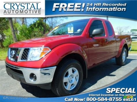 2006 Red Brawn Nissan Frontier SE King Cab 4x4 111770992 Photo 1