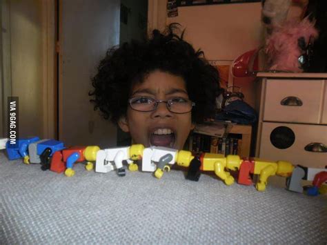 The Human Centipede Lego style