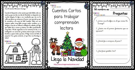 Cuentos Cortos De Navidad Para Trabajar Comprensión Lectora Portada