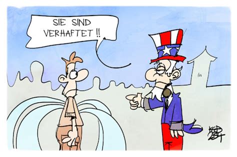 US Leak Von Kostas Koufogiorgos Politik Cartoon TOONPOOL