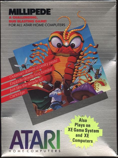 Atari 400800xlxe Millipede Atarimuseumde