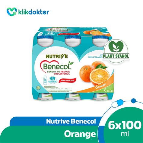 Jual Nutrive Benecol Orange 6x100ml Shopee Indonesia