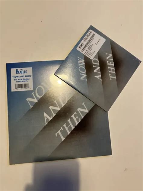 The Beatles Now And Then Clear Ltd Edition Vinyl Cd Version