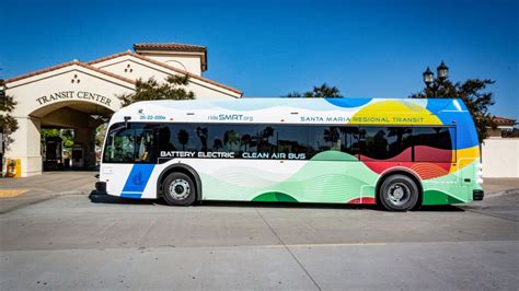 Santa Maria Regional Transit Launches Its First Electric Buses