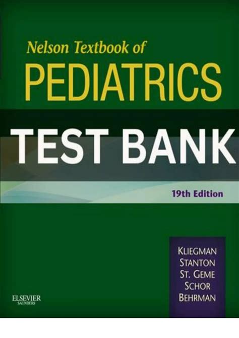 Nelson Textbook Of Pediatrics 18th Edition Download 5
