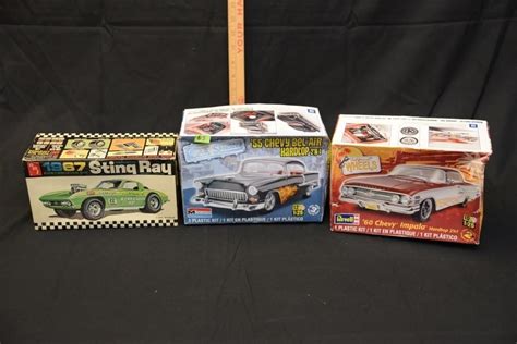 VINTAGE CAR MODEL KITS | Live and Online Auctions on HiBid.com