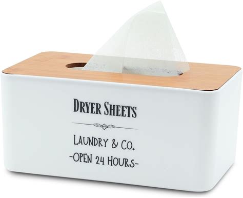 Amazon Laundry Dryer Sheet Holder Home Softener Sheets Dispenser