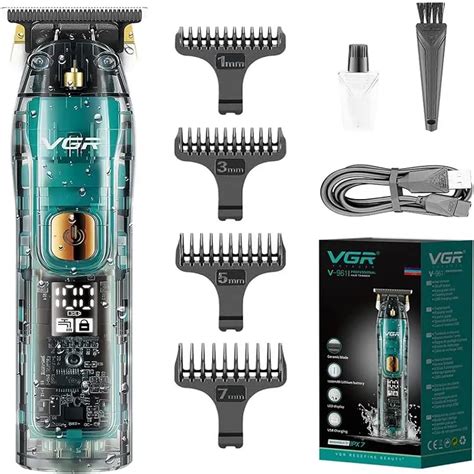 VGR Professional Rechargeable Electric Hair Trimmer V961 - Alfatah ...