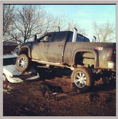 Pin On Chevygmc Trucks Chevy Trucks Mud Little But Of Heaven