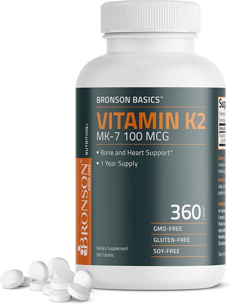 Bronson Vitamin K Mk Mcg Review Vitamin Reviewer