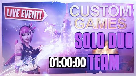 🛑live 💥soloduoteams Custom Games💥 Abozocken😲 Fortnite Battle