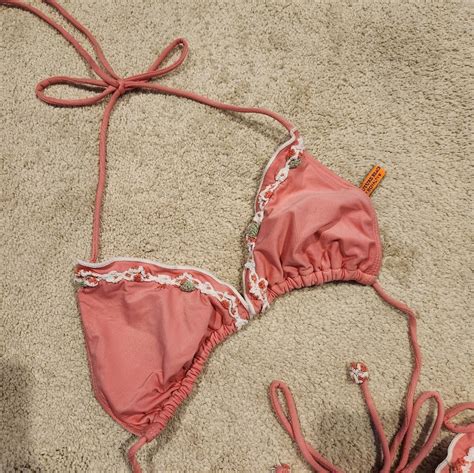 Pink Juicy Couture Bikini Set Gem