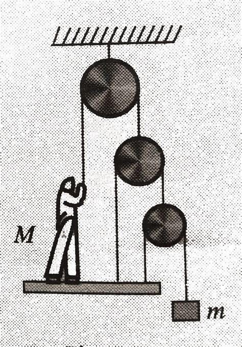 A Man Of Mass M Kg Is Standing On A Platform Of Mass M Kg Then At A