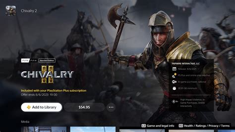 Psa May Ps Titles Are Now Rolling Out Chivalry 2 Grid Legends And Descenders Rps5