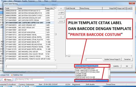 Setting Cetak Label Dan Barcode Dengan Printer Barcode