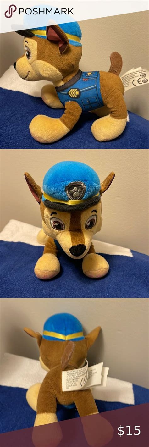 Paw Patrol Chase Stand Up Plush Stuffed Toy Chase Paw Patrol Stuffed