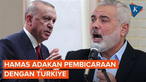 Pemimpin Hamas Adakan Pembicaraan Dengan Turkiye Di Tengah Ketegangan