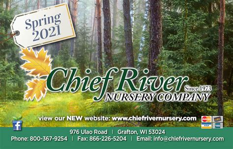 Catalog Request - Chief River Nursery