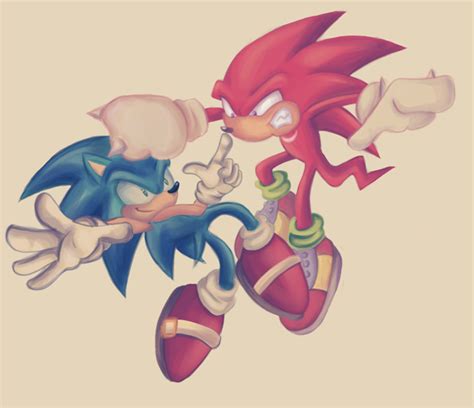 knuckles vs sonic - knuckles the echidna fan club Photo (20968565) - Fanpop