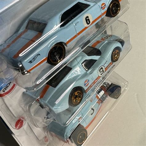 Mattel Other Hot Wheels Gulf Set Fordolsmobileaston Martin Poshmark