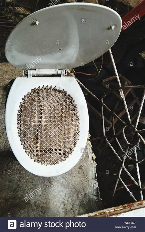 Old Toilet Seat High Resolution Stock Photography and Images - Alamy