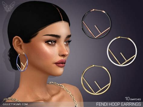 Best Sims 4 Hoop Earrings Cc To Download Fandomspot