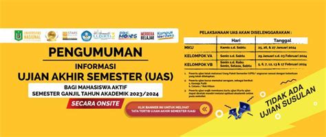 Pelaksanaan Ujian Akhir Semester Genap Tahun 2023 2024 Fakultas Hukum