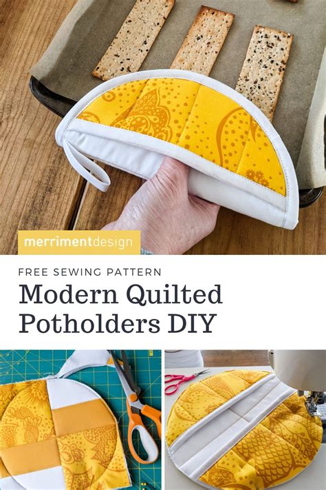 Potholder Diy Quilted Potholder Tutorial Potholder Patterns Free Quilted Potholders Homemade