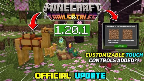 Minecraft Pe 1 20 1 Official Version Released Minecraft Customizable