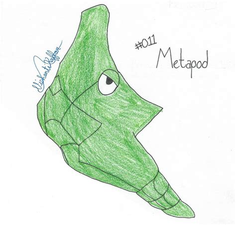 011 Metapod By Vishantikaffar On Deviantart