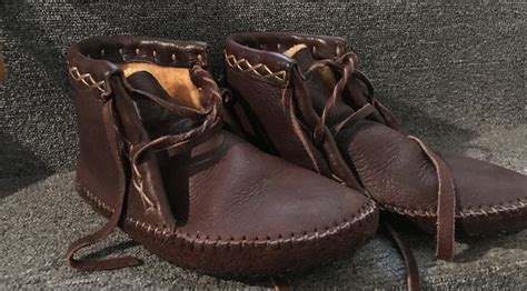 Handmade Moccasins Boots Leather The Fedora Lounge